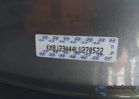 2020 Hyundai Tucson Se z USA, uszkodzony, nr VIN KM8J23A44LU270522